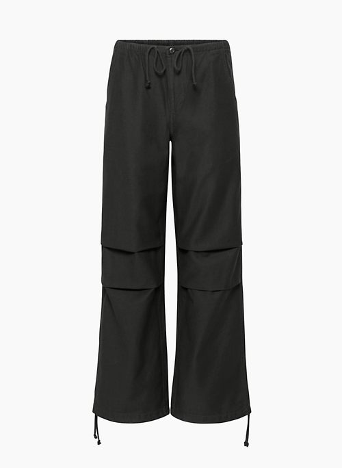 NEW CACHE CARGO PANT - Relaxed mid-rise parachute pants