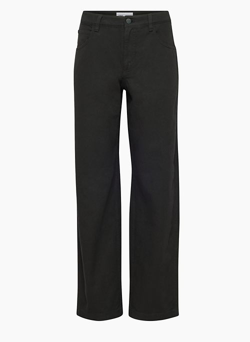 GROUNDWORK BAGGY PANT - Cotton twill mid-rise utility pants