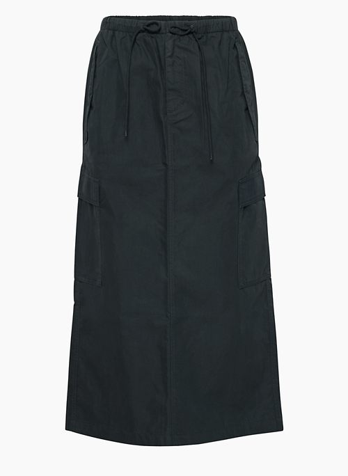 SQUAD SKIRT - Oversized parachute maxi skirt