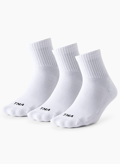 BEST-EVER ANKLE SOCK 3-PACK - Base Cotton™ everyday cotton ankle socks, 3-pack