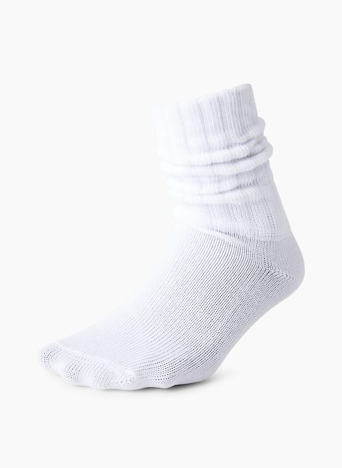 BEST-EVER SLOUCHY ANKLE SOCK - Base Cotton™ everyday rib-knit ankle socks