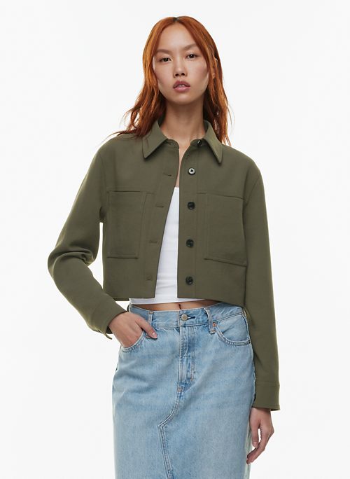 Green Shirt Jackets | Aritzia CA