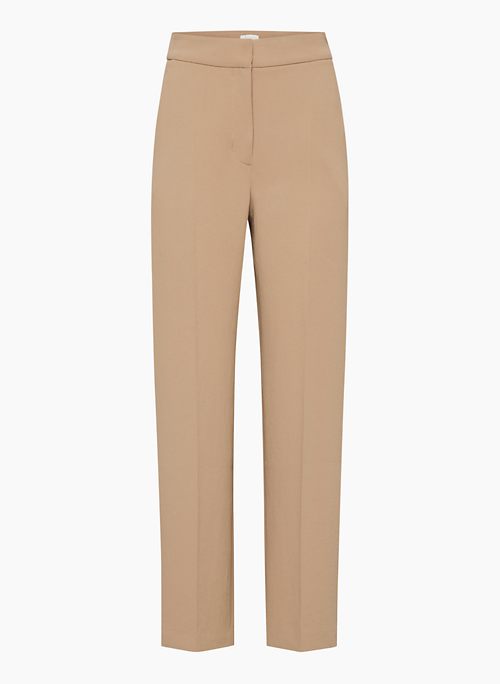 THE LIMITLESS PANT - High-waisted wide-leg crepe trousers