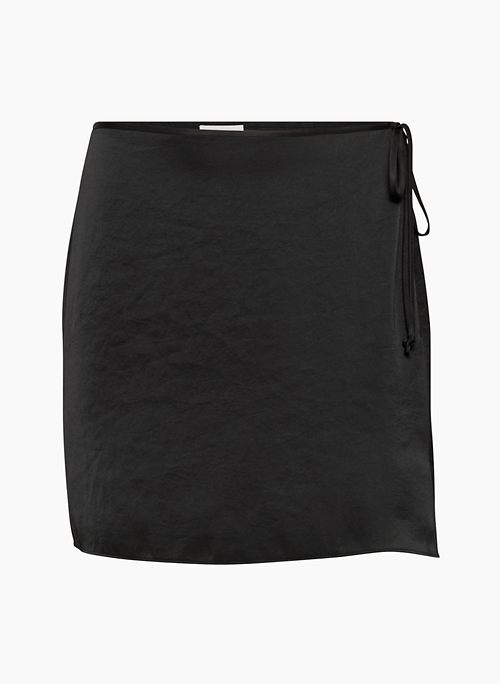 ELIXIR SATIN MINI SKIRT - Satin mini skirt