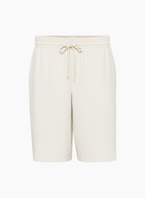 THESIS BERMUDA SHORT - Relaxed wide-leg crepe shorts