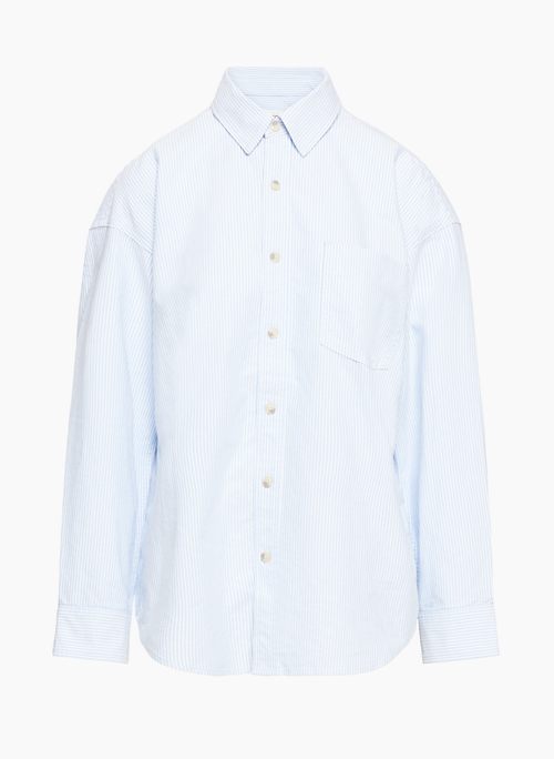 THE '80S COMFY DENIM SHIRT - Relaxed denim button-up shirt