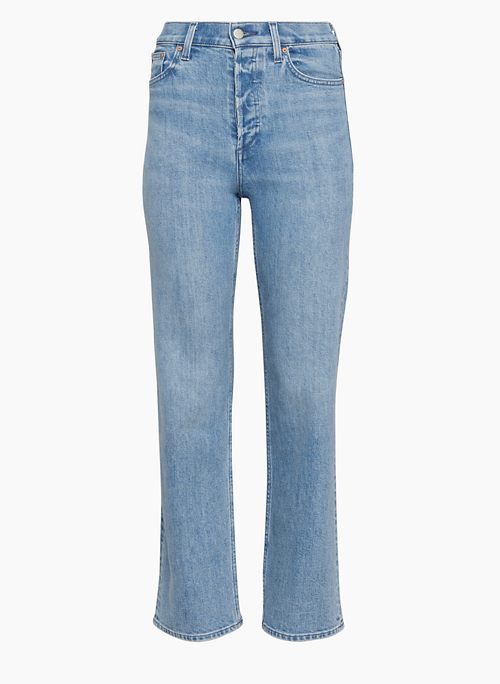 THE ARLO HI-RISE STRAIGHT JEAN - High-waisted straight jeans