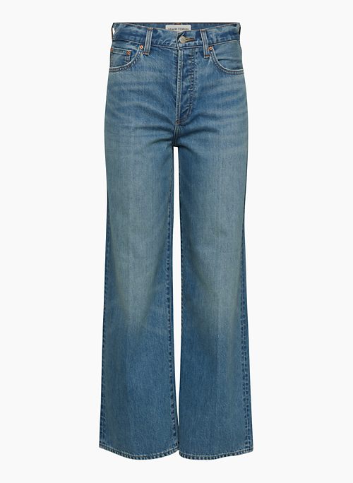 THE AALIYAH HI-RISE WIDE JEAN - High-rise oversized jeans