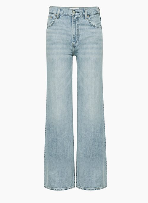 THE '90S RELAXED HI-RISE WIDE JEAN - Lightweight relaxed high-rise jeans