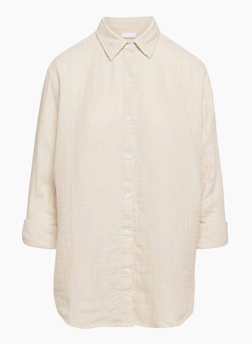 SAIL SHIRT - Relaxed organic cotton button-up shirt