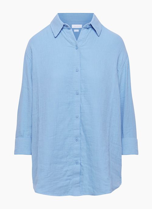 SAIL SHIRT - Relaxed organic cotton button-up shirt