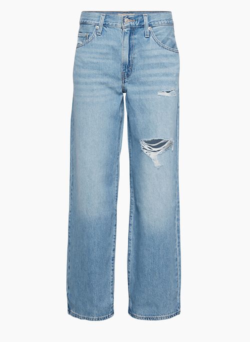 BAGGY DAD JEAN - Relaxed-fit mid-rise dad jeans