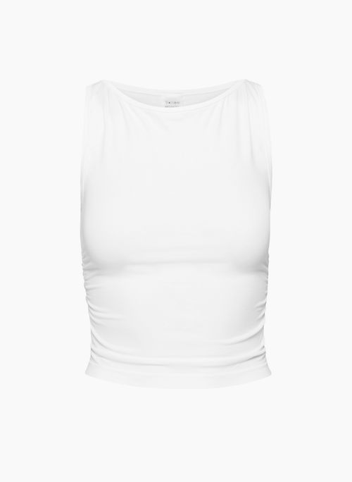 SINCH SMOOTH JENNER TANK - Seamless ruched tank