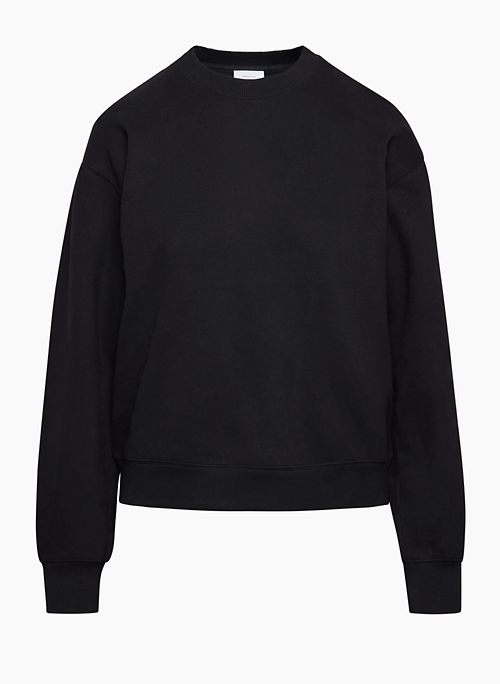COZY FLEECE PERFECT CREW SWEATSHIRT - Classic fan-favourite fleece crewneck sweatshirt