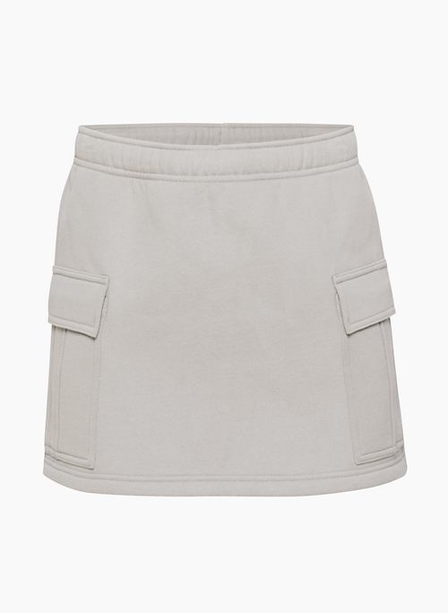 COZY FLEECE MEGA CARGO™ MINI SKIRT - Fleece cargo mini skirt