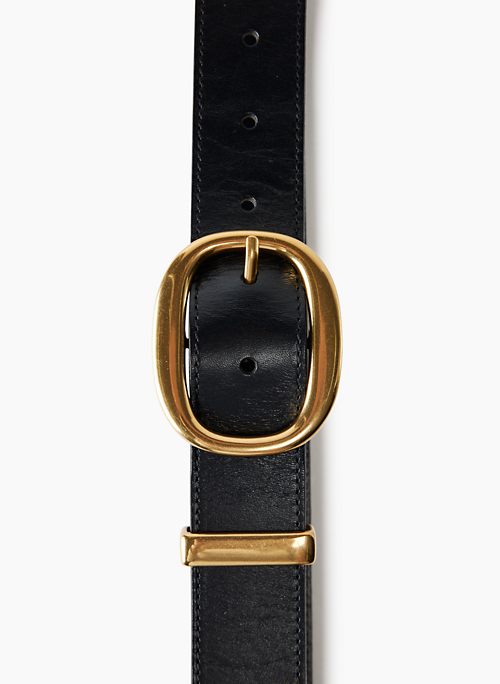 lifetime solid brass leather belt