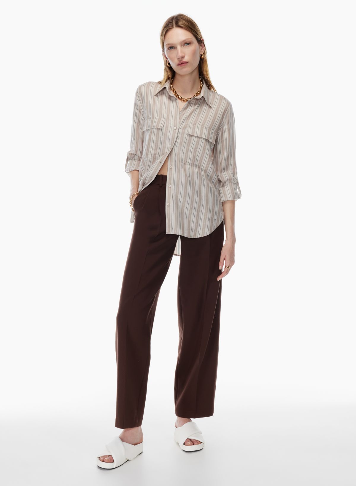 Babaton UTILITY SHIRT | Aritzia CA