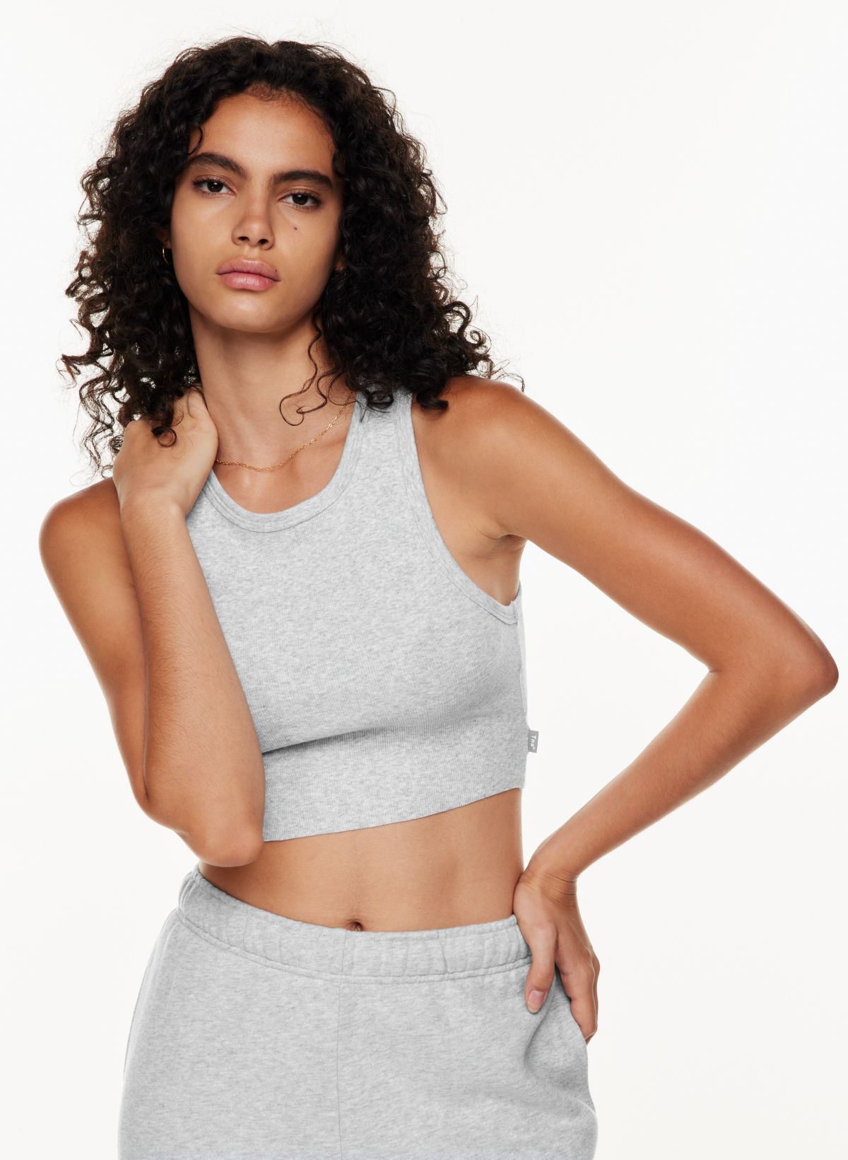 Tna HOMESTRETCH™ CREW CROPPED TANK | Aritzia CA