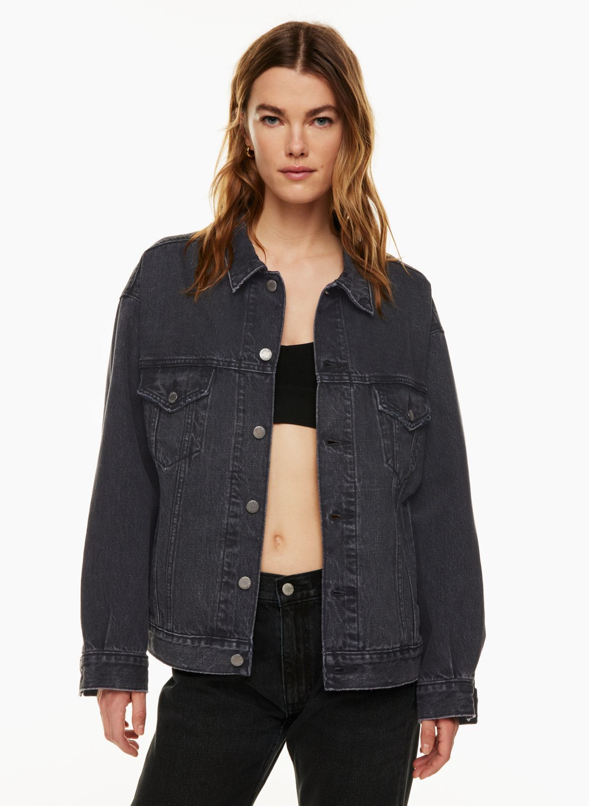 Denim Forum THE ALI DENIM JACKET | Aritzia CA