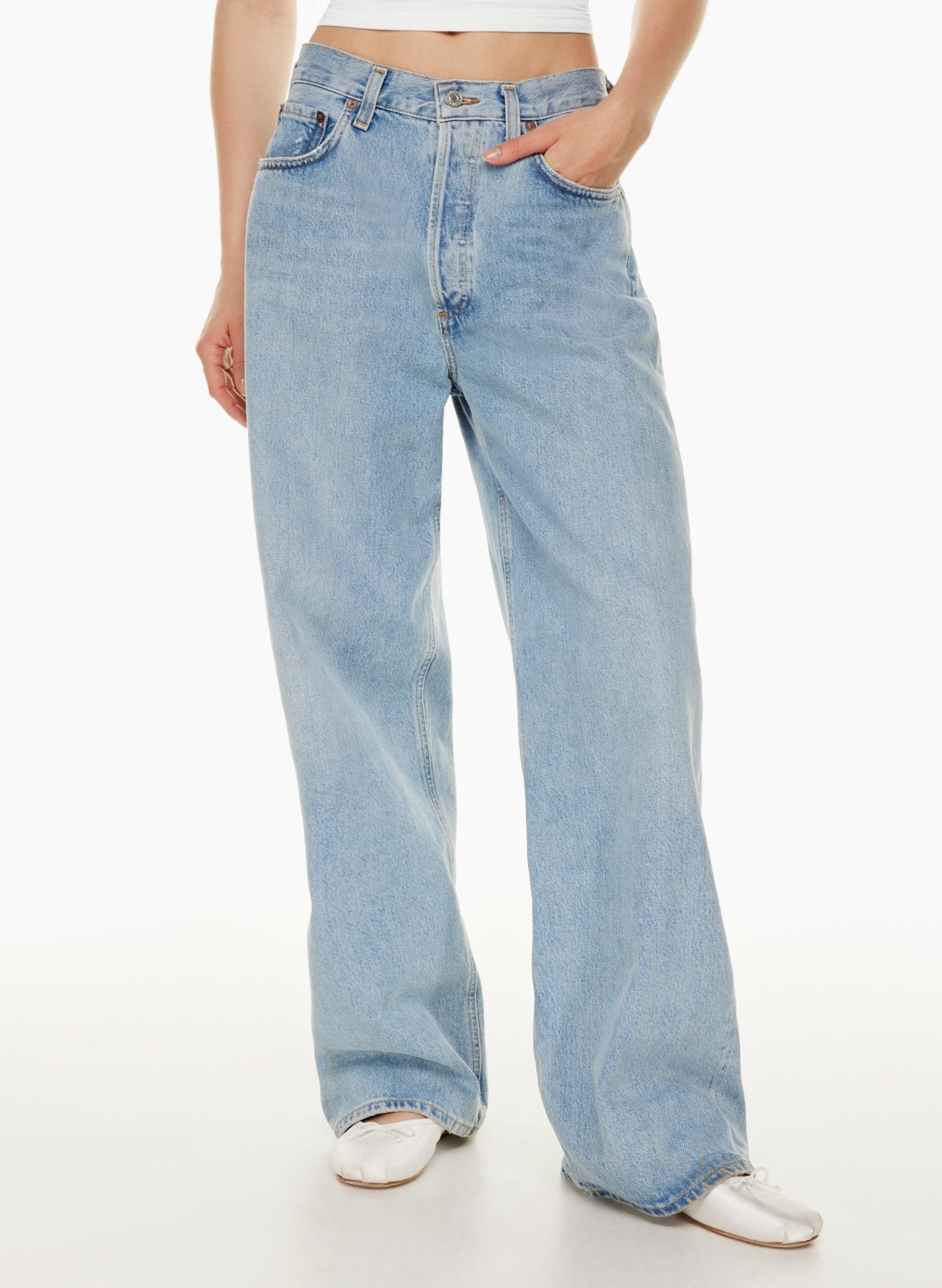 ysl denim jeans