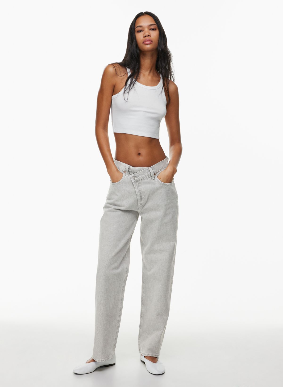 AGOLDE CRISS CROSS UPSIZED JEAN | Aritzia US