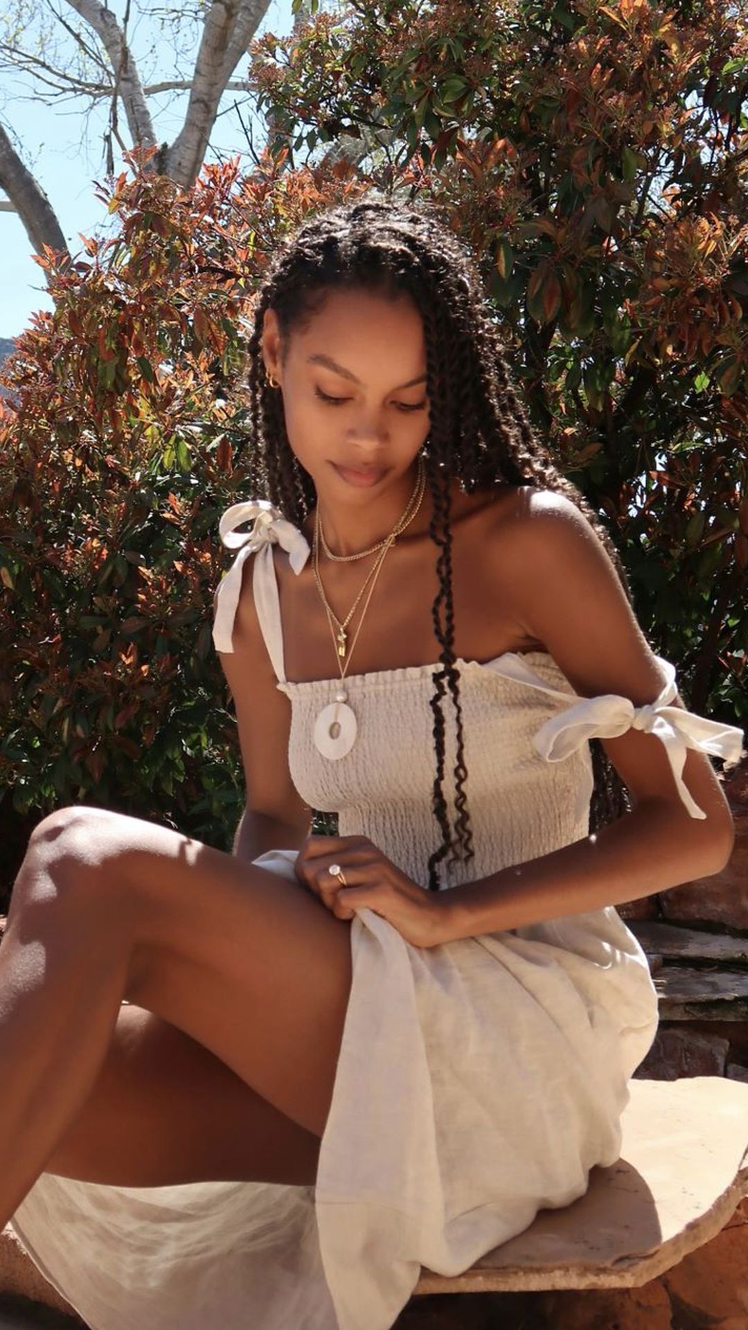 Wilfred GOLDEN HOUR LINEN DRESS | Aritzia INTL