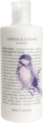 Green & Spring Relaxing Body Lotion