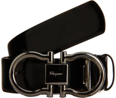 Salvatore Ferragamo Gancini Reversible Belt