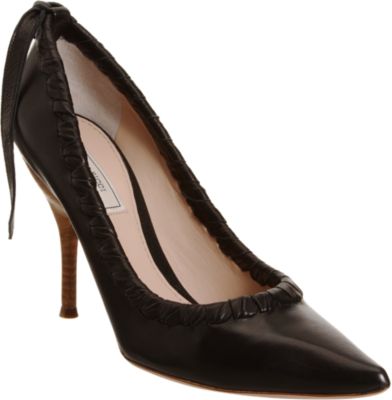 Nina Ricci Whipstitch Trim Pump