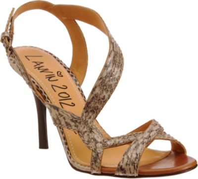 Lanvin Snakeskin Sandal 