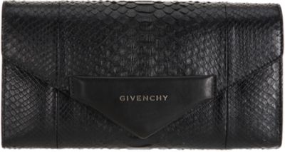 Givenchy Python Antigona Envelope Clutch 