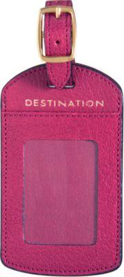 Smythson Luggage Tag