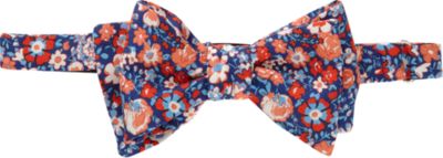Barneys New York Bold Floral Bow Tie