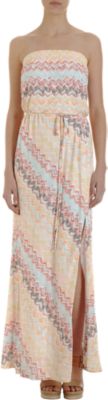 Ella Moss Aztec Print Maxi Dress 