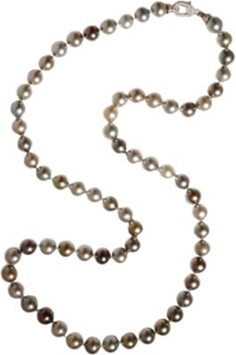 Sidney Garber South Sea Tahitian Pearl Tears of the Gods Necklace