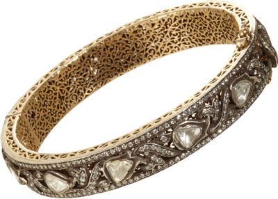 Munnu Diamond Fancy Vine Bangle