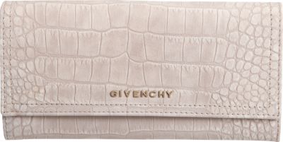 Givenchy Croc Stamped Pandora Continental Wallet