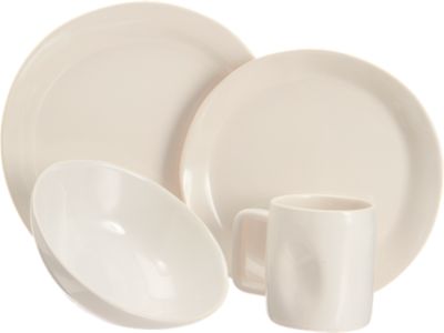 Alex Marshall White Dinner Plate Set