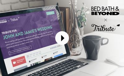 Wedding Registry Video Guest Book | Bed Bath & Beyond