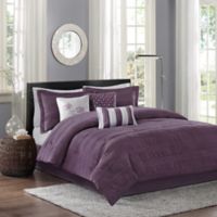 Buy Solid Purple Comforter Bed Bath And Beyond Canada