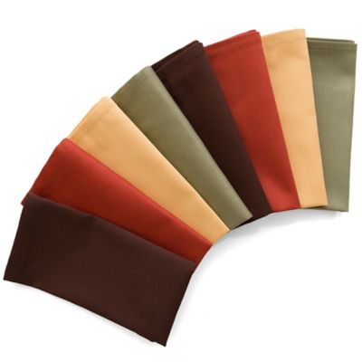 8-Pack Harvest Napkins in Assorted Colors - Bed Bath & Beyond