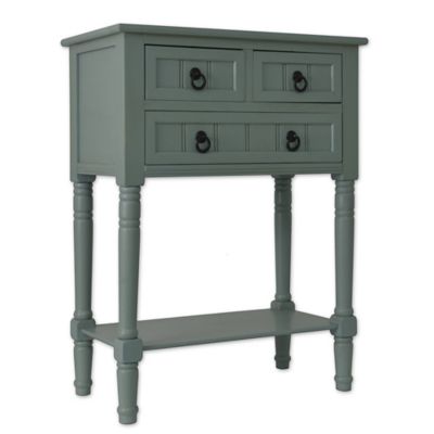 decor therapy westerman 3 drawer consol