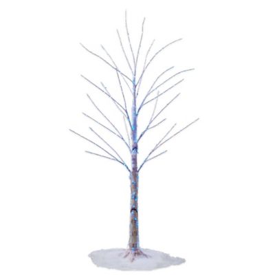 Pre-Lit 4-Foot LED Birch Tree - Bed Bath & Beyond