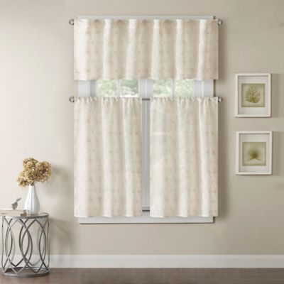 Kitchen Curtains 36 inch kitchen curtains : Buy Kitchen Tier Curtains from Bed Bath & Beyond