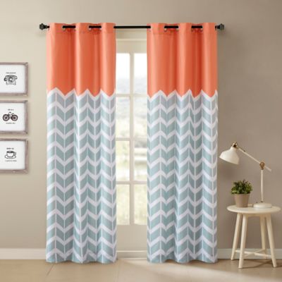 Curtains Ideas chevron print curtains : Buy Chevron Curtains from Bed Bath & Beyond