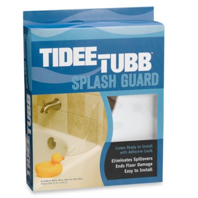 Tidee Tubb™ Splash Guard - Bed Bath & Beyond