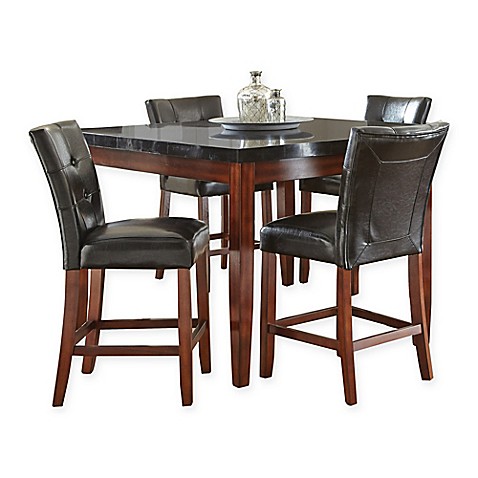 Steve Silver Co. Granite Bello Counter Height Table in Cherry - www ...