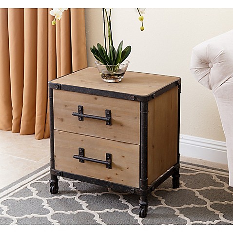 Abbyson Living® Northwood Nightstand in Natural - Bed Bath & Beyond