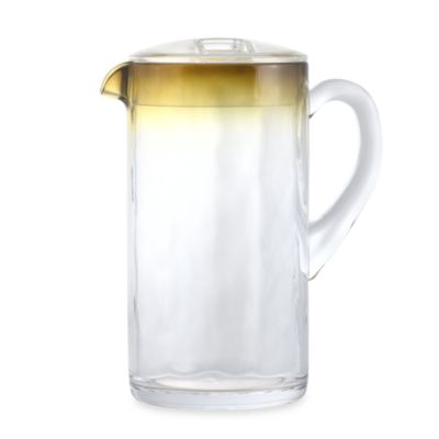 Reflections Amber Acrylic 2-Quart Pitcher with Lid - Bed Bath & Beyond