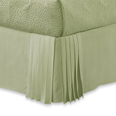 Pleated Corner California King Bed Skirt by DKNY - Bed ...